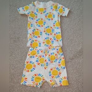 Like new Hanna Andersson sun short pajamas